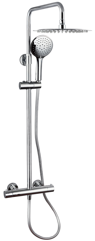 Thermostatic shower set