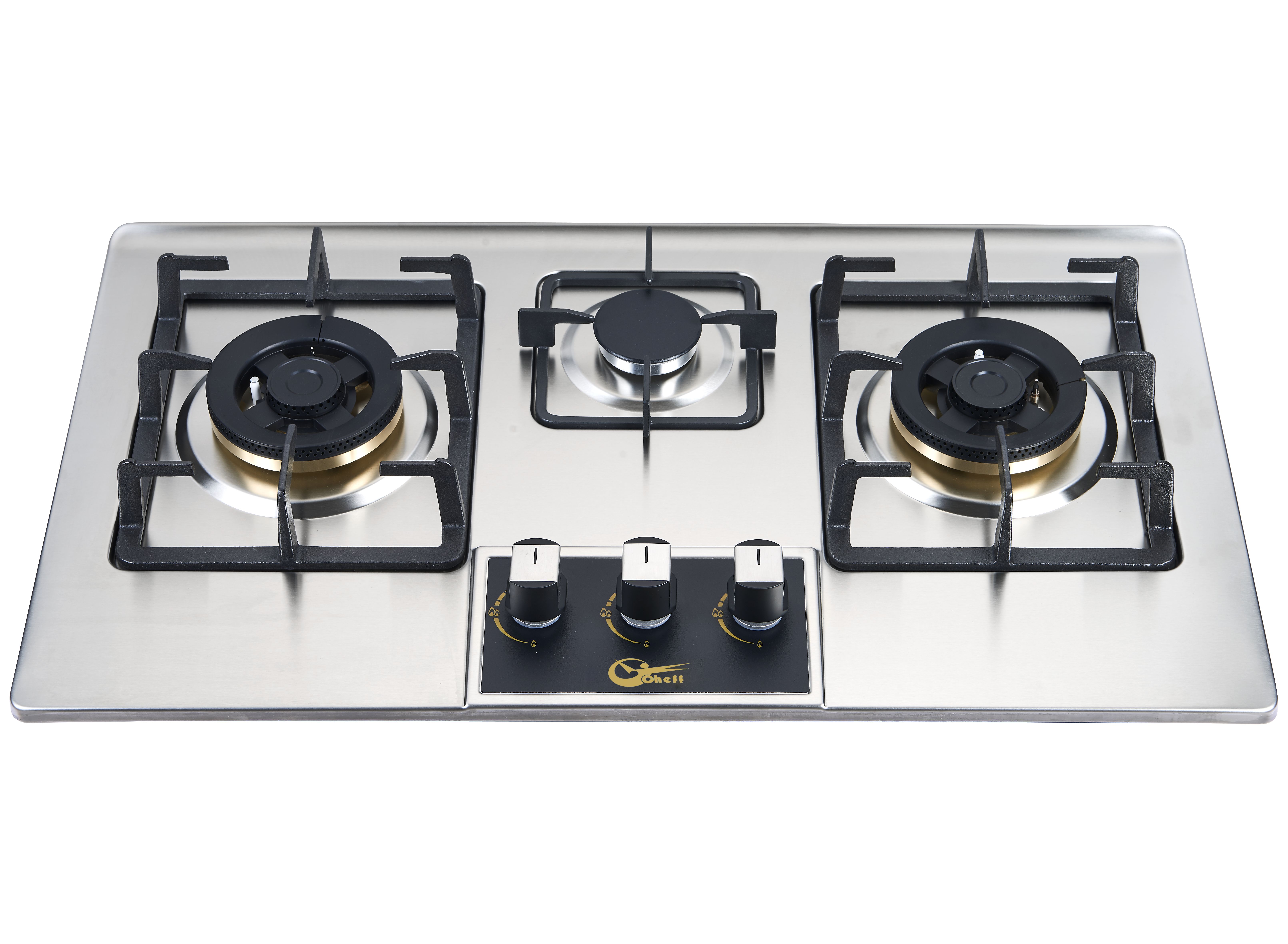 Built in 3 burner gas stove