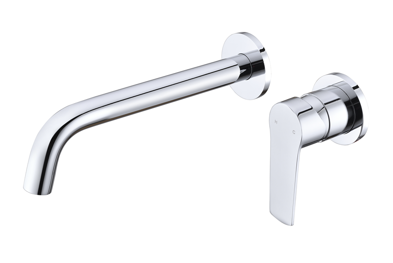 Single lever concealed basin mixer