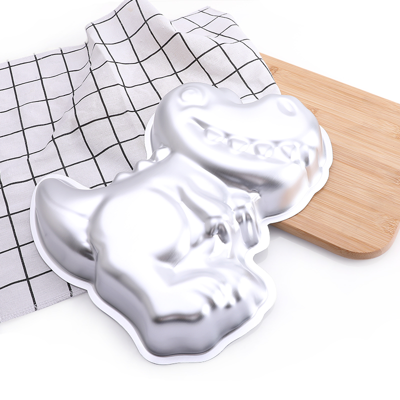 Wina Aluminum cake mold Dinosaur Shaped Birthday Party Cake Pan
