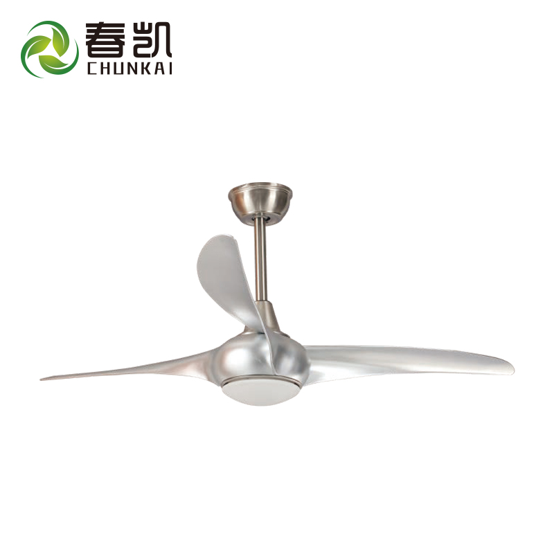 52 Inch1320mm Decorative Home Ceiling Fan 3 ABS High-quality Plastic Blade With Remote And LED Light