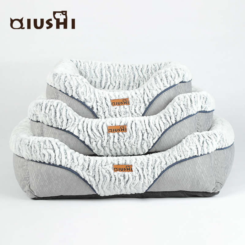 Square pet bed dog bed cat bed