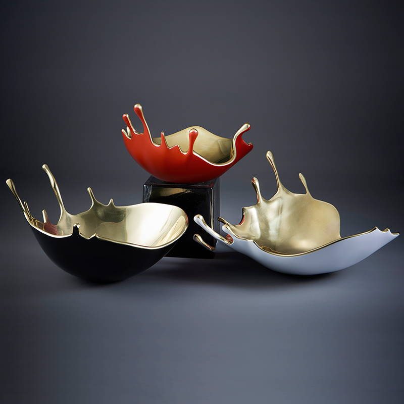 Pure copper fruit plate