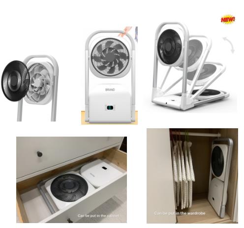 10 Inch foldable telescopic Fan