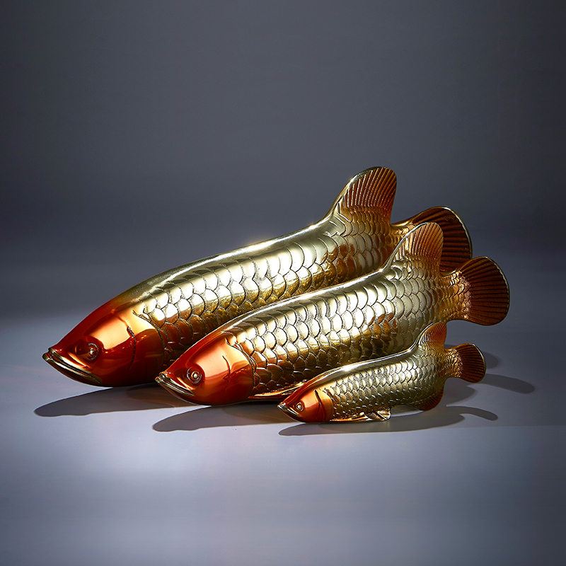 Fish shaped ornaments