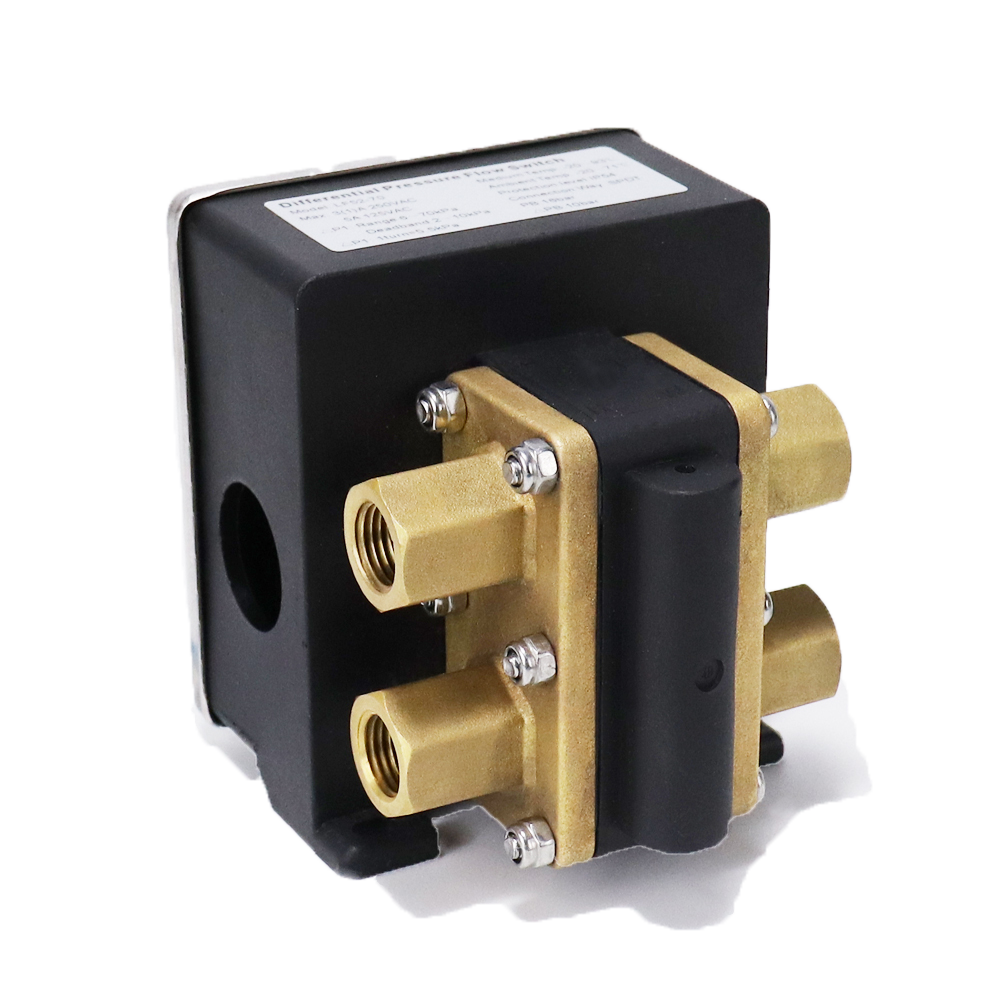 LF52 Water Flow Adjustable Differential Pressure Switch，Central air conditioning water flow differential pressure switch