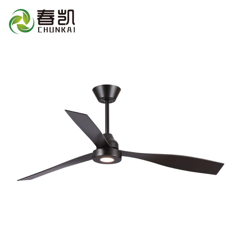 56 inch 3 ABS high-quality plastic fan blade remote control ceiling fan with LED light