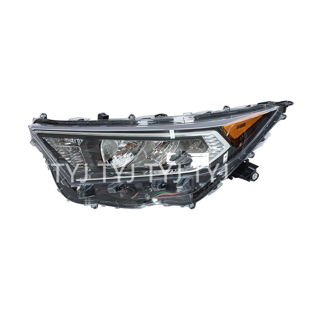Tyj&atpas For Toyota Rav4 2019 Usa Chrome Headlamp(Le/Xle)