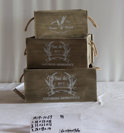 Wooden Storage Box