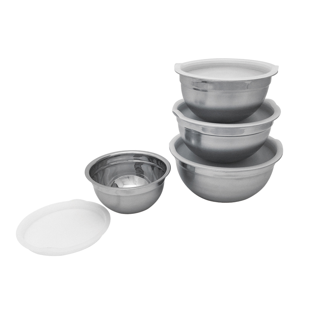 Stainless Steel Salad Bowl With Cover