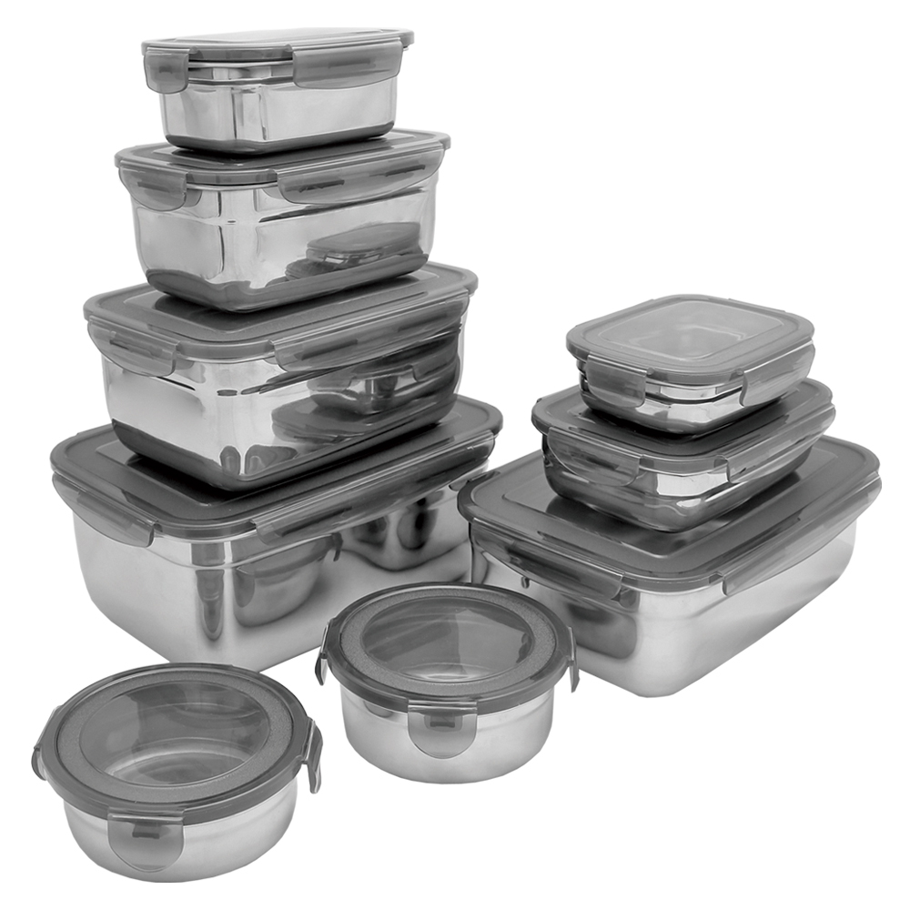 Stainless Steel Storage Airtight Boxes