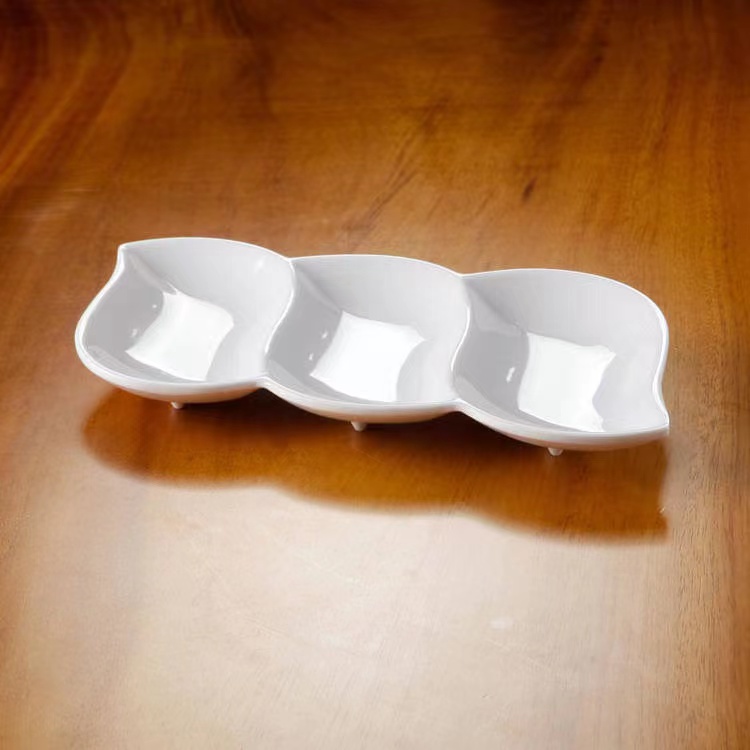 Melamine Beans Shape Plate