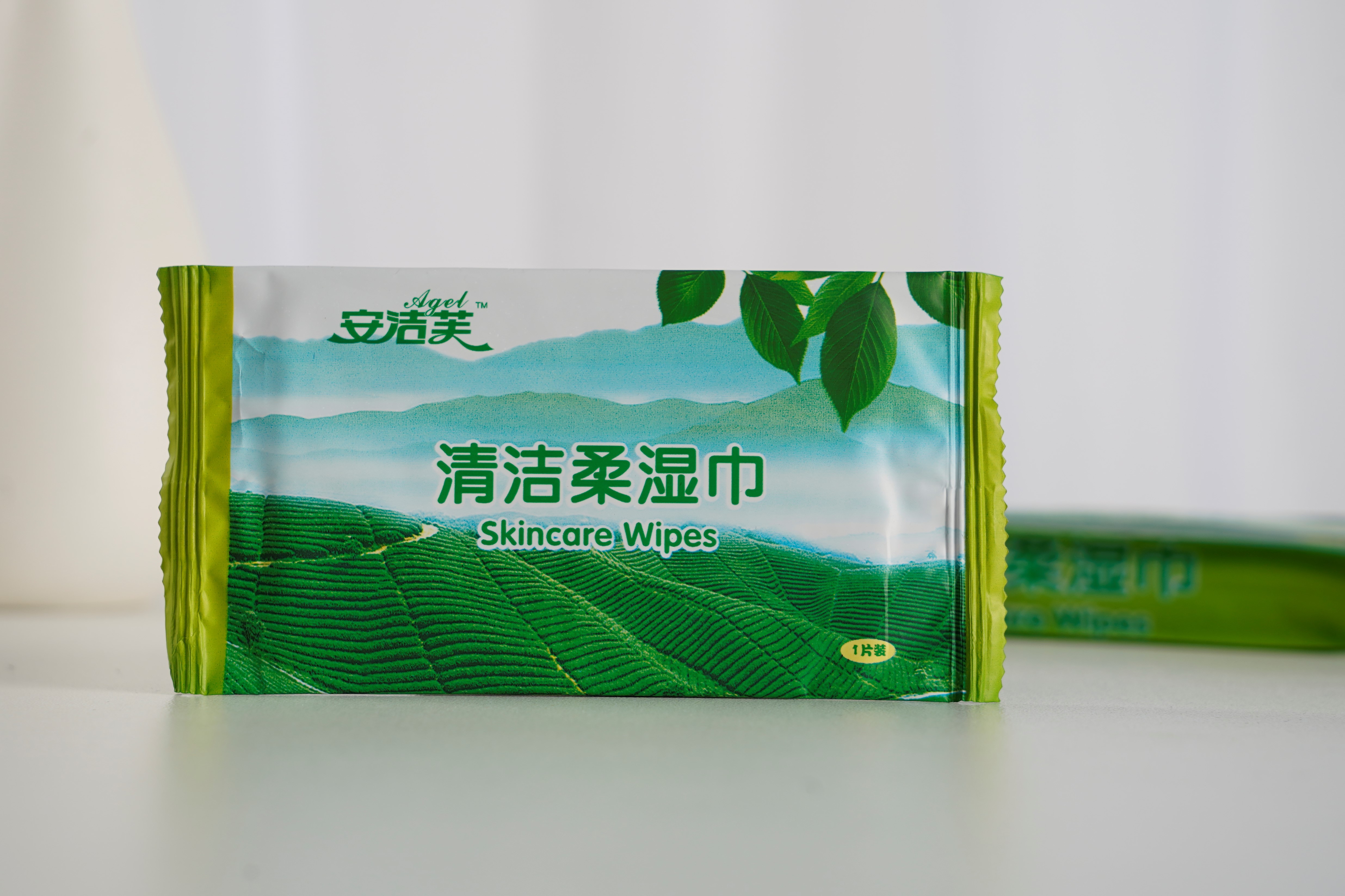 Hand Wipes, Wet Wipes, Unscented, Individually Wrapped Wipes for Travel, Alcohol Free