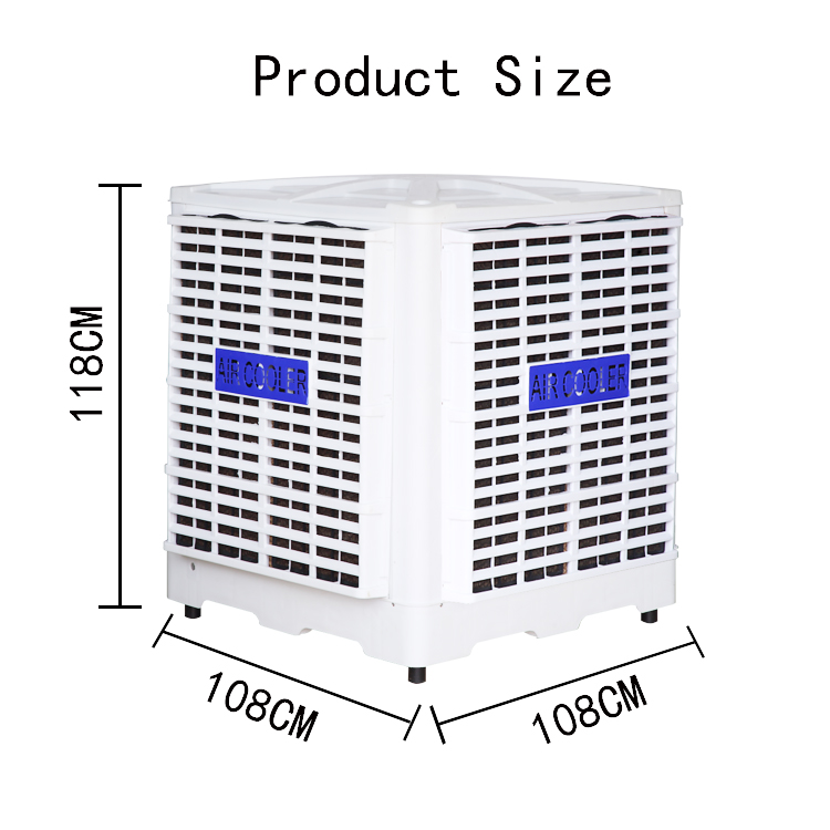 22000 cmh Axial evaporative air cooler