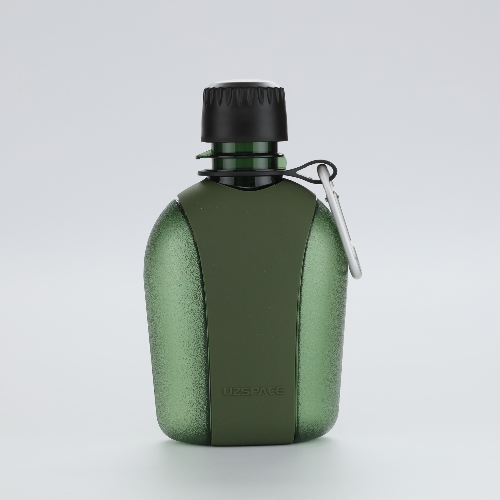 UZSPACE 2022 new arrival us army 600ml military canteen running sports plastic water bottle