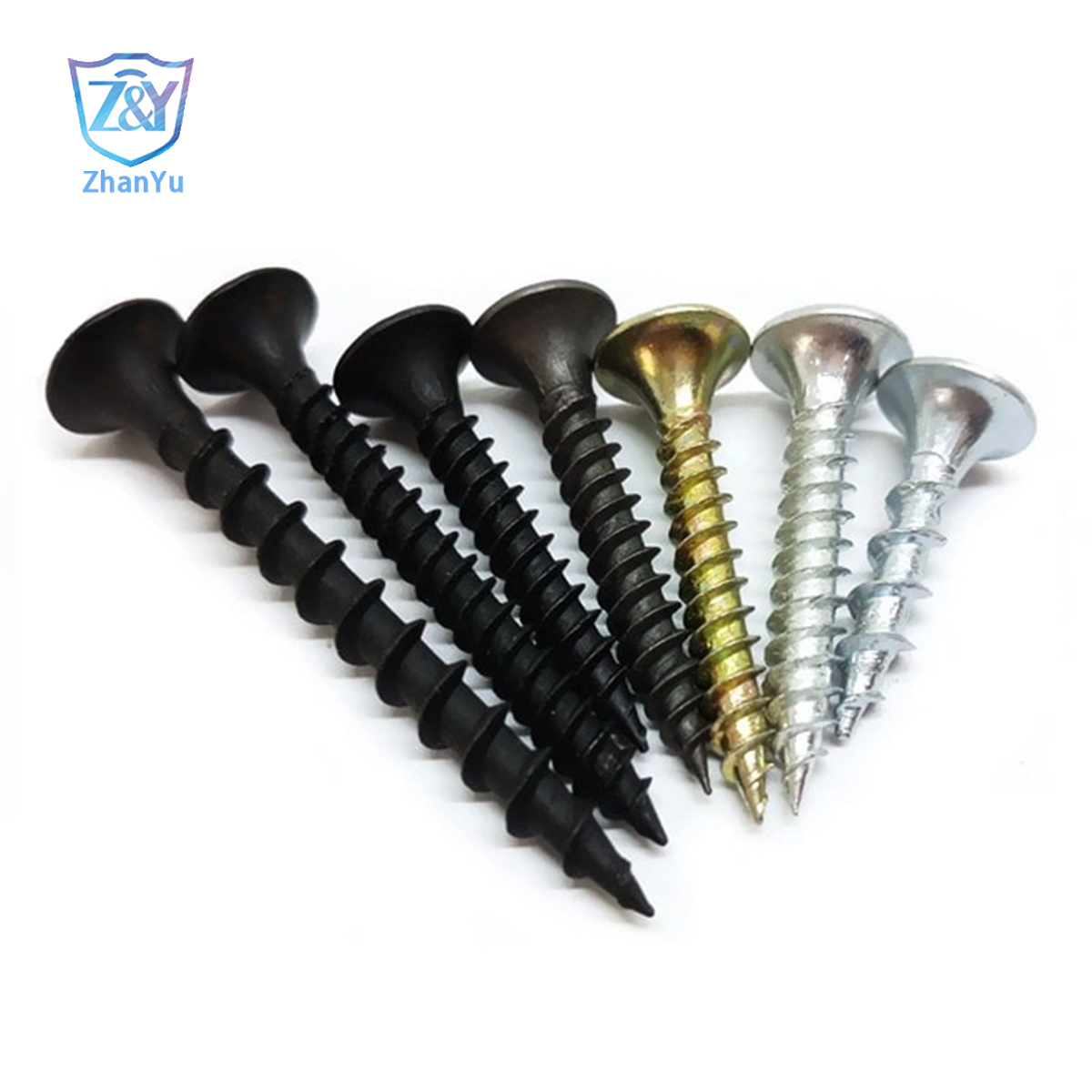 Phosphated Zinc Bugle Head Drywall Screw Antislip Non-Slip Ring Vis Parafuso Rosca Tornillo