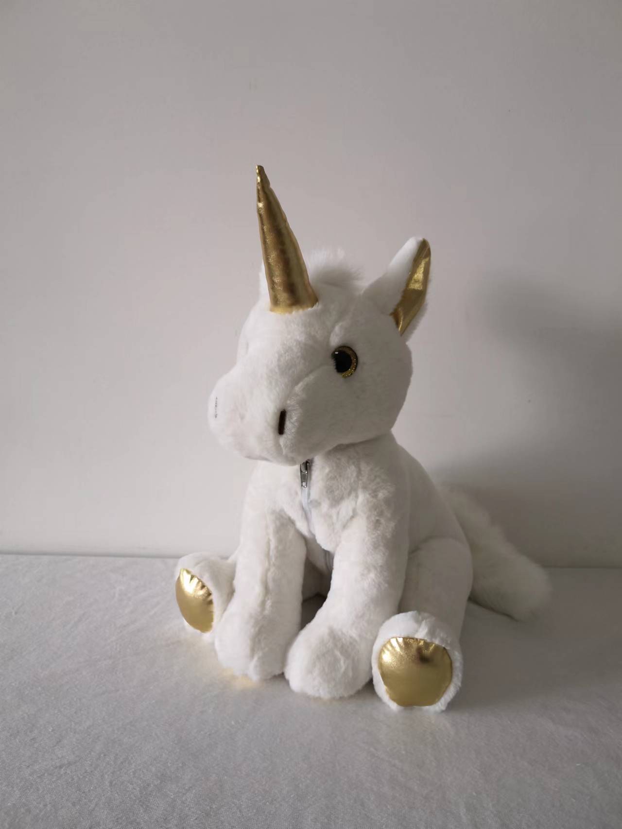 Plush toy unicorn suit
