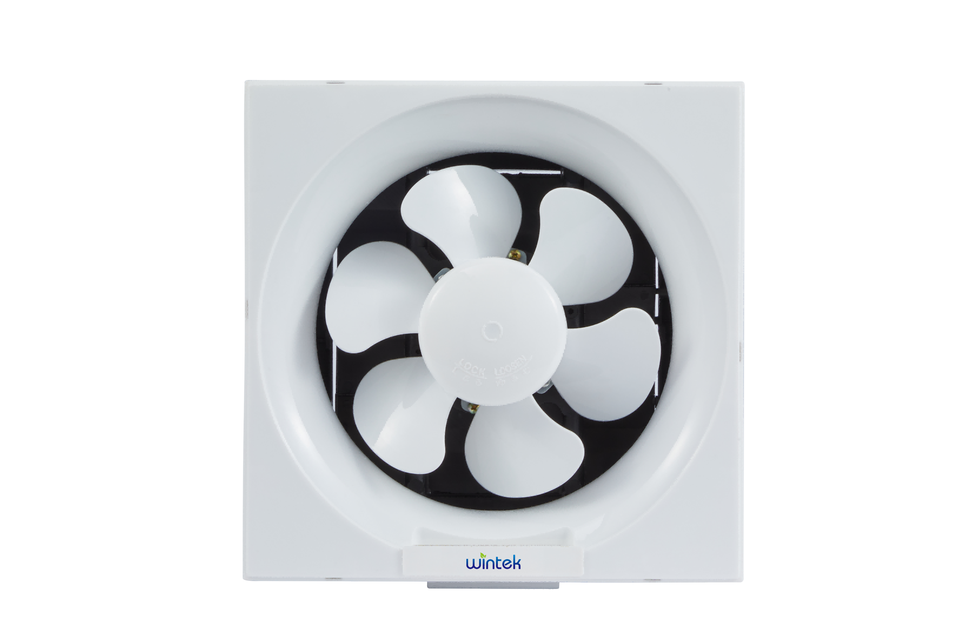 Louver exhaust fan for bathroom