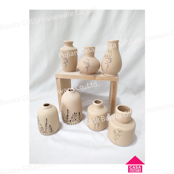 Creative, hand-painted, vases, flower POTS