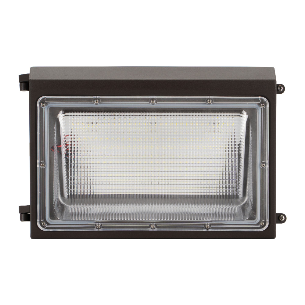 Langy 60W 100W IP65 Waterproof Outdoor Aluminum Walkway LED Lights Led Wall Pack with Photocell