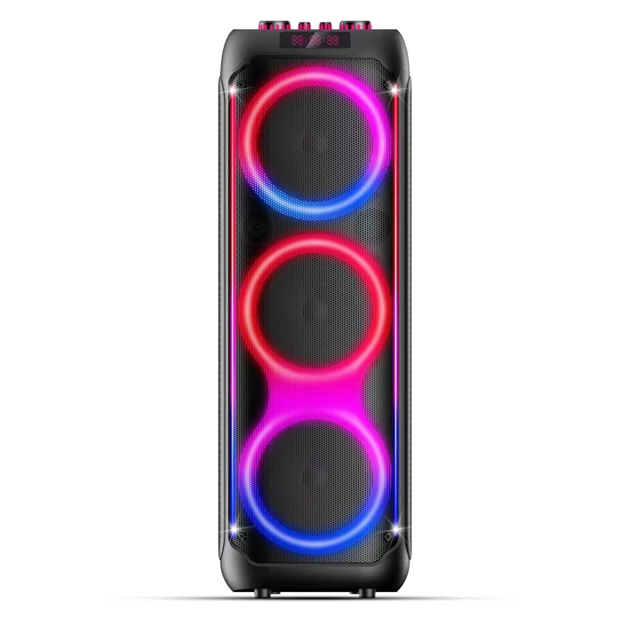 Hoxen Guangzhou Manufacturer 3*8 Inch Woofer+Twitter Party Speaker With Bluetooth