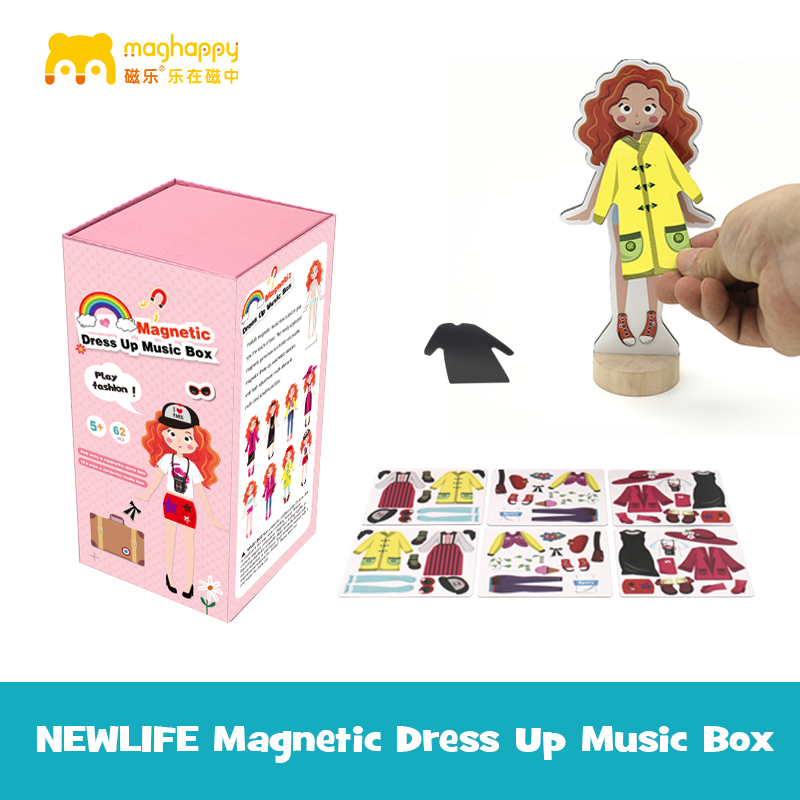 Magnetic Dress Up Music Box