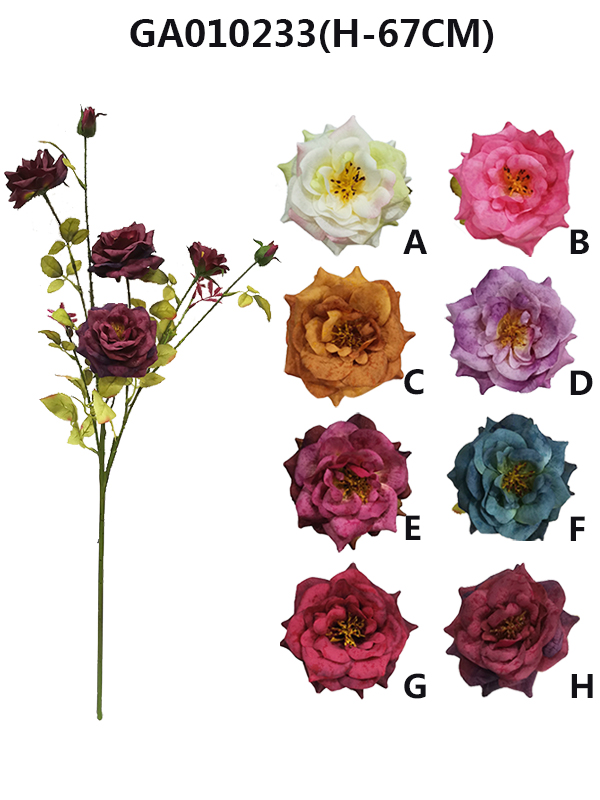 Single rose*6(H-67CM)