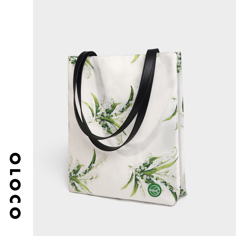 2022 Original design shoulder bag large capacity canvas bag commuter portable tote bag