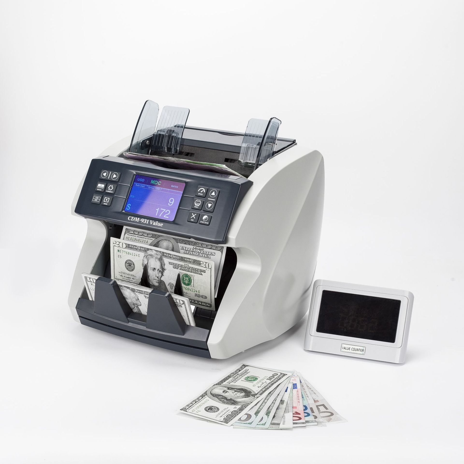 2 CIS Multicurrency banknote counter