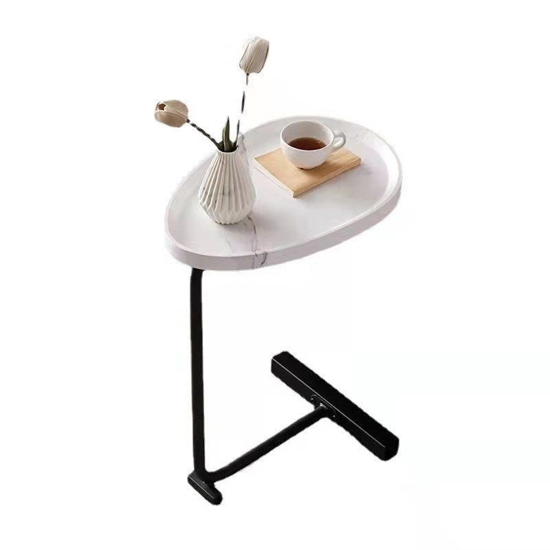 Foldable Modern Coffee Table Steel Base Table