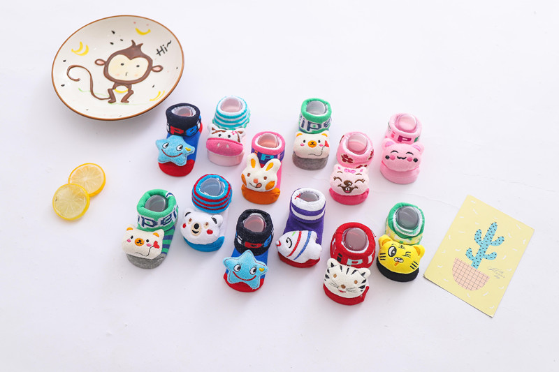 3D Toddler qute breathe baby socks