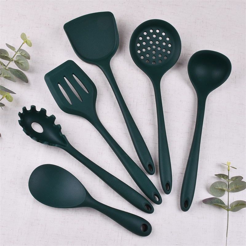 Heat Resistant Non Stick Silicone Cooking Utensils Food Grade Safety Kitchen Utensils Set