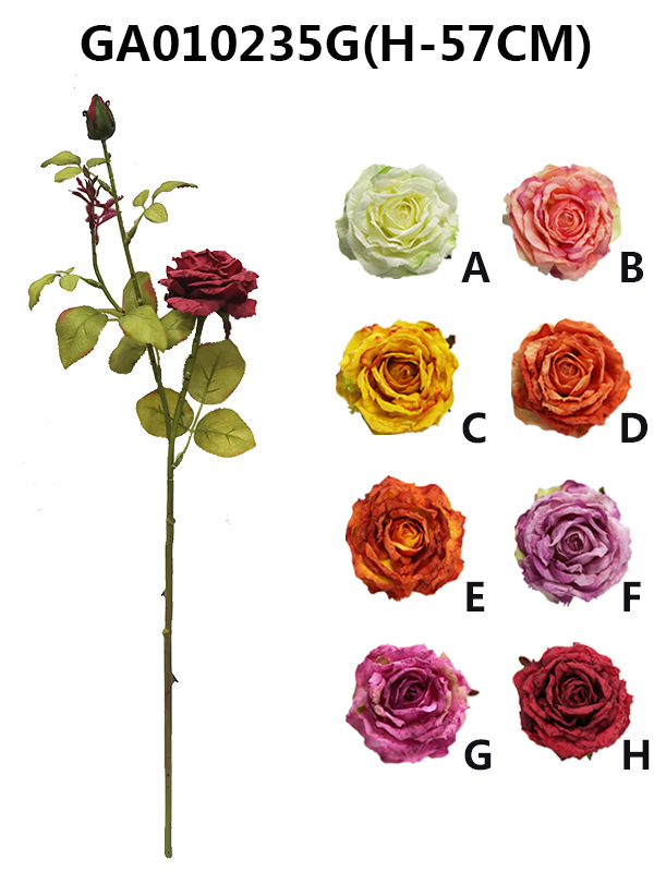 Single rose*2(H-57CM)