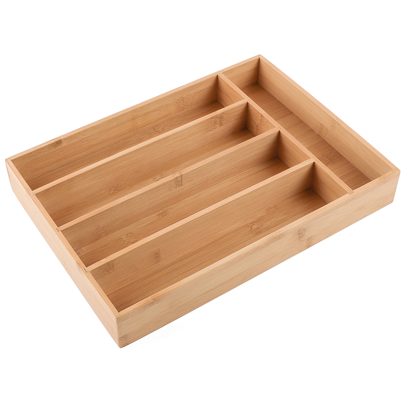 Bamboo Kitchen Drawer Organizer