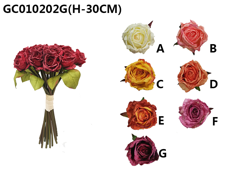 Rose bouquet*15(H-30CM)