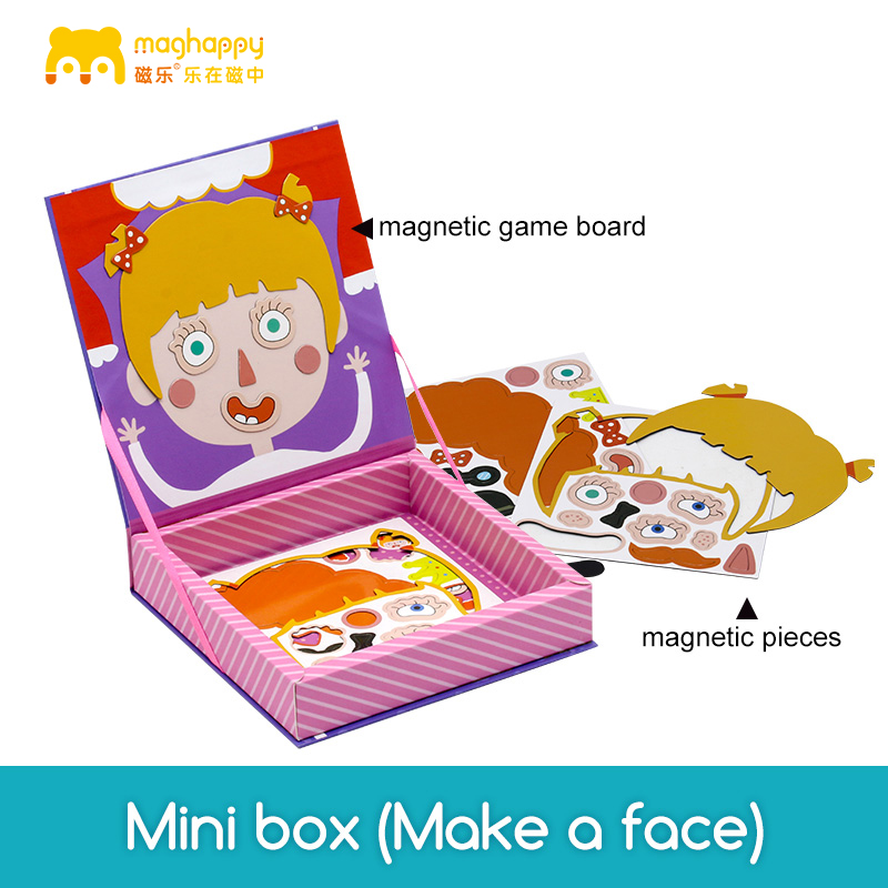 Magnetic make a face