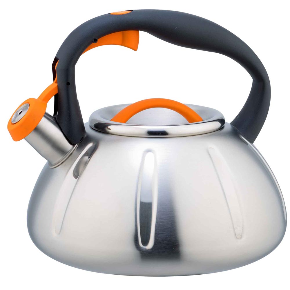 3.0litre pumpkin stainlesss steel whistling kettle