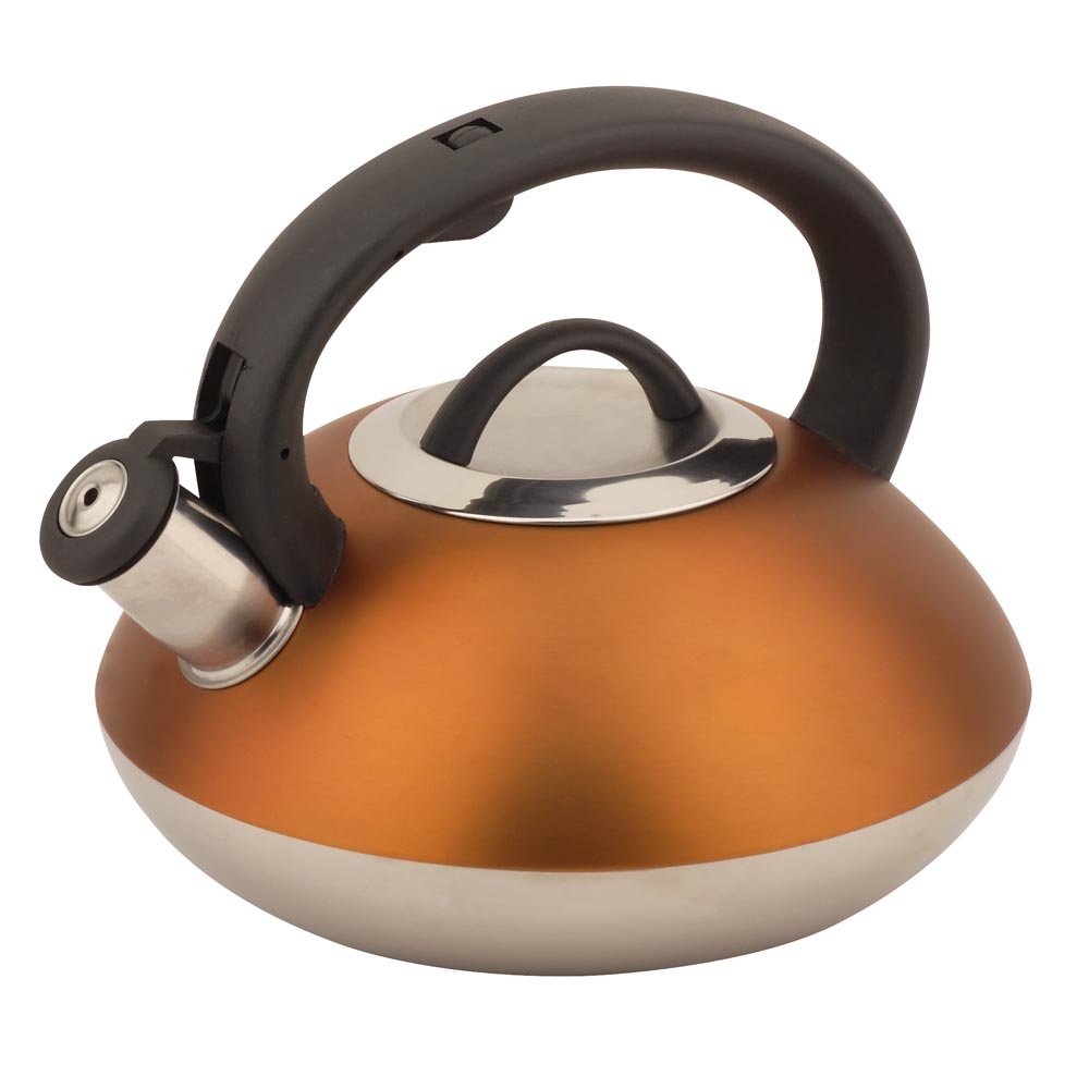 2.6Litre flying disk welding body whistling kettle