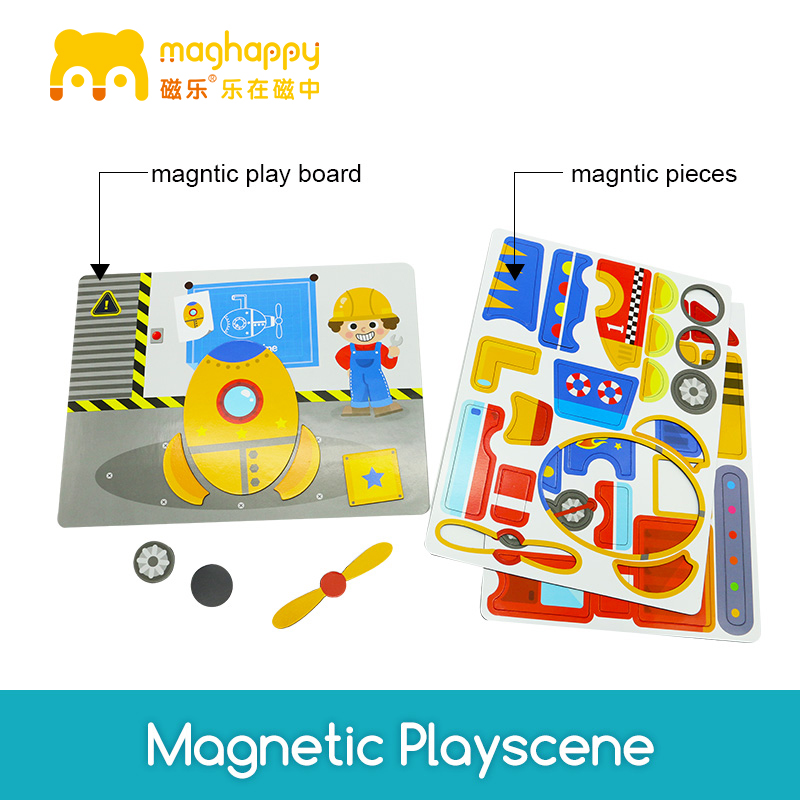Magnetic Play scene