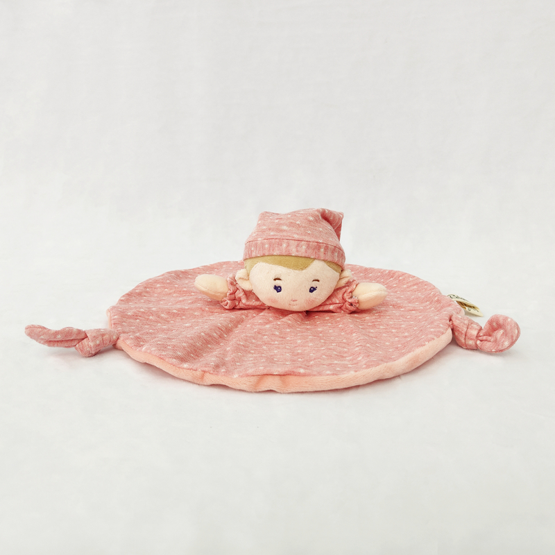 Doll Blanket, Round, Pink