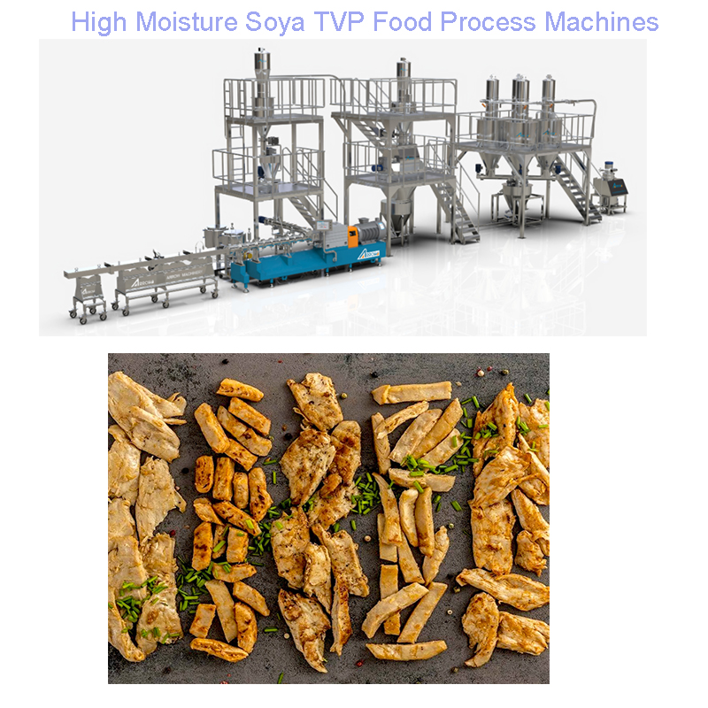 High Moisture Textured Soya Protein food process machines