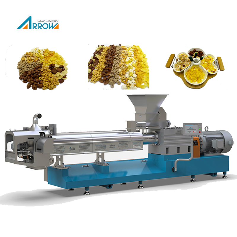 Fully Automatic Corn Flakes Breakfast Cereal Line