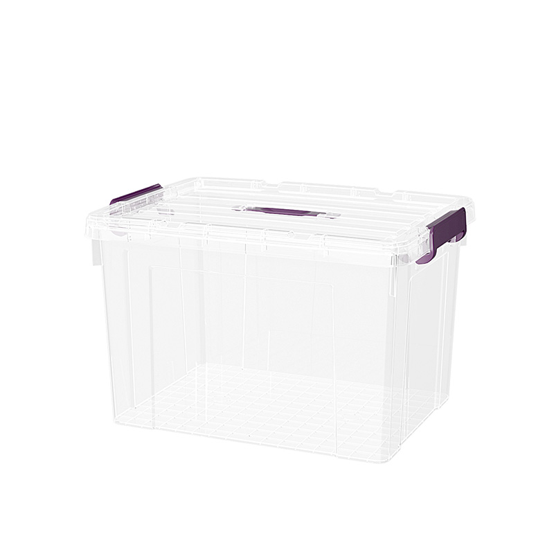 Pinyaoo 66L plastic storage box with handle