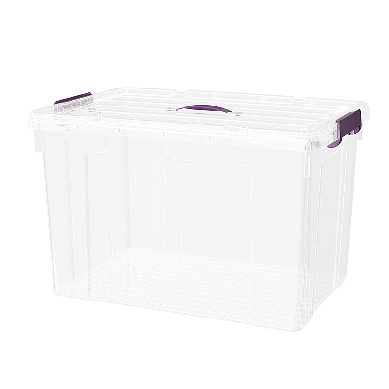 Pinyaoo 87L plastic storage box with handle