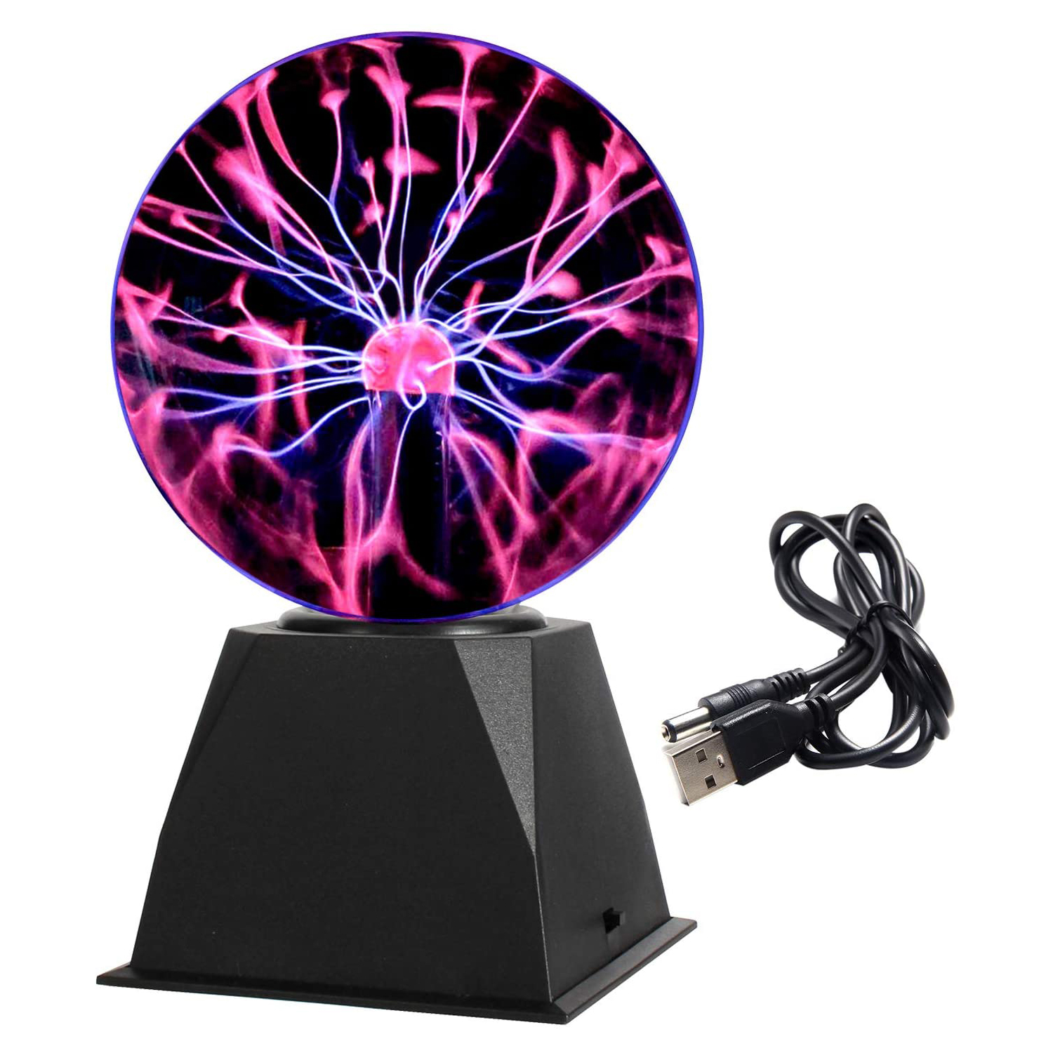 6 "electrostatic sphere plasma lamp decorative table lamp
