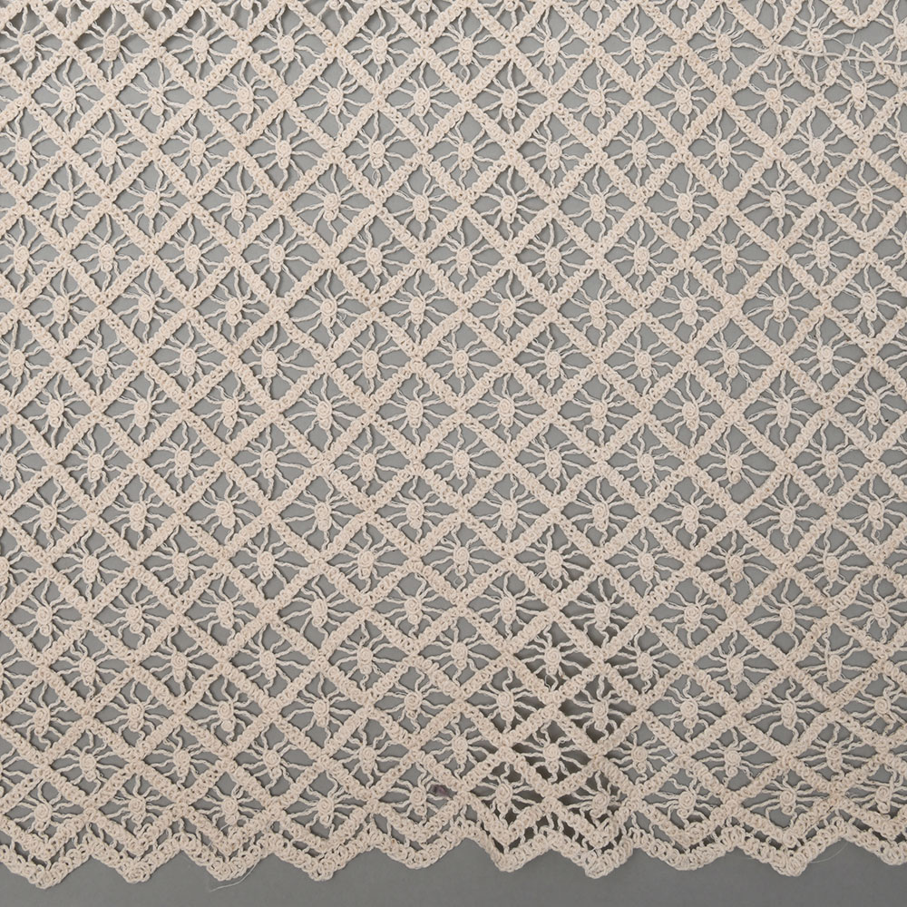 Polyester Cotton Crochet Fabric