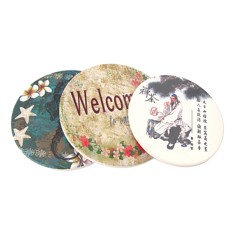 Blank Print Square Sublimation Custom Ceramic Coasters