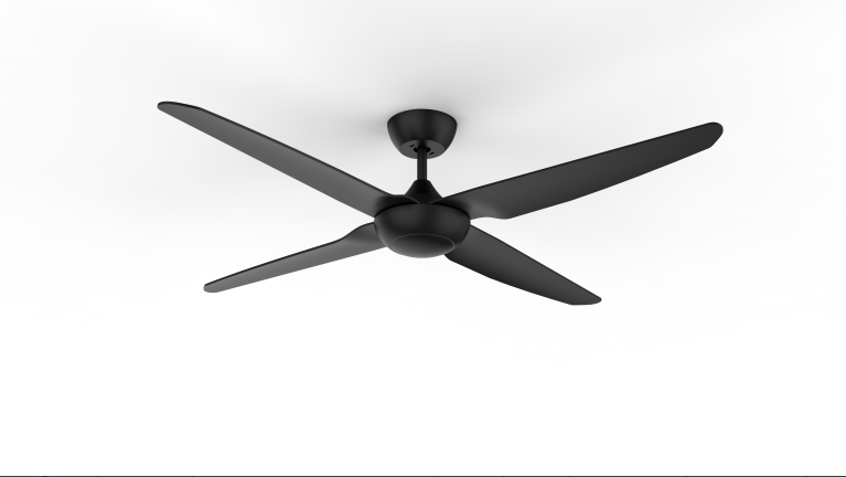 1200mm four blade remote control ceiling fan for home decoration