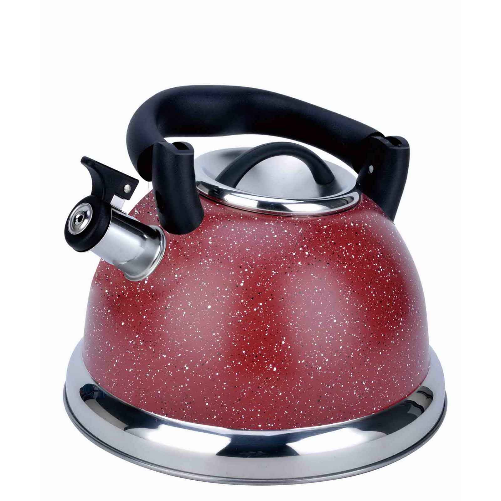 3.2L nylon foldable handle stainless steel whistling kettle