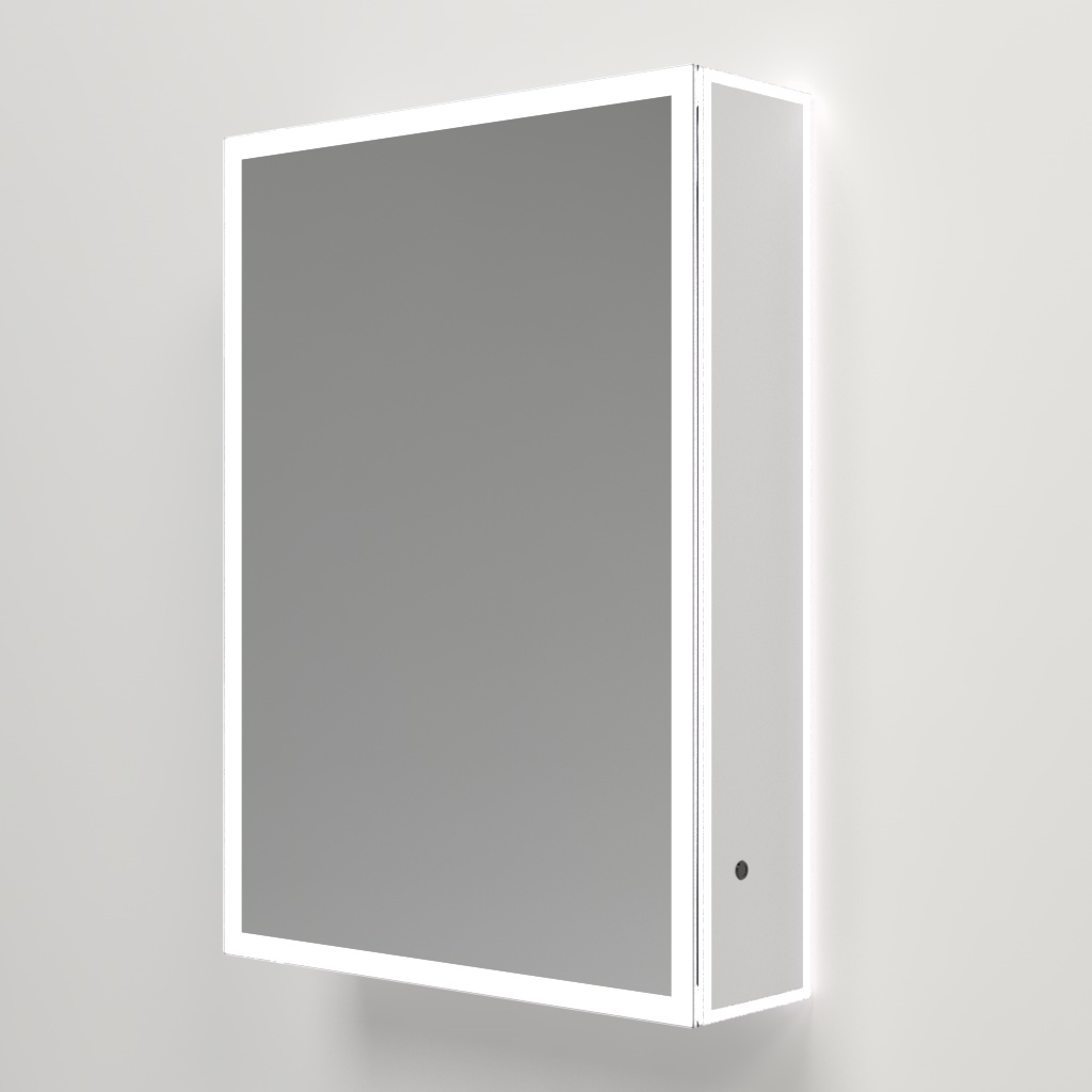 YOWAY Medicine Cabinet LED Mirror Cabinet Bathroom mirror smart vanity cabinet with LED lighting